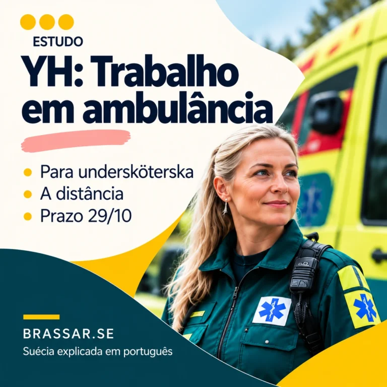Capa Brassar: YH: Trabalho em ambulância