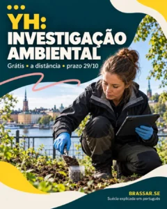 Curso YH gratuito de investigação ambiental a distância - Brassar