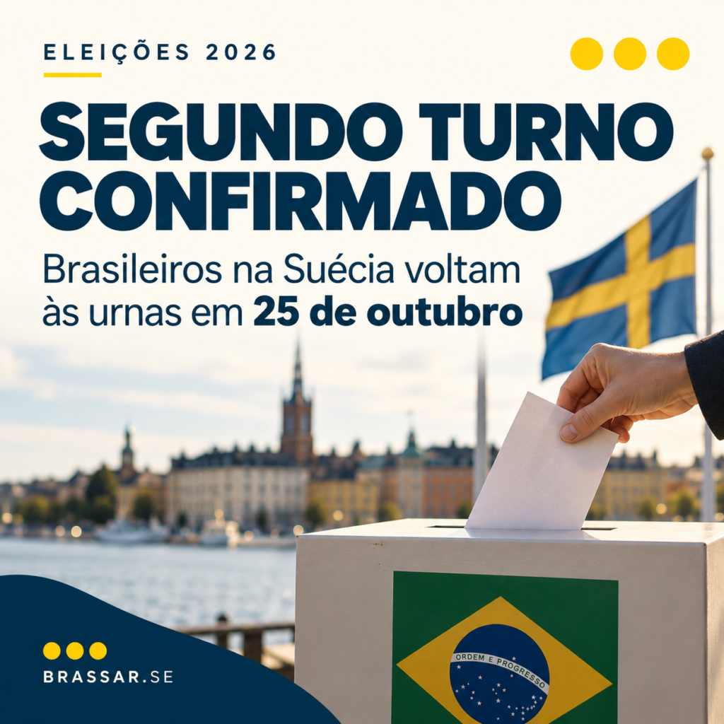 Segundo turno das eleições brasileiras de 2026 na Suécia — Brassar